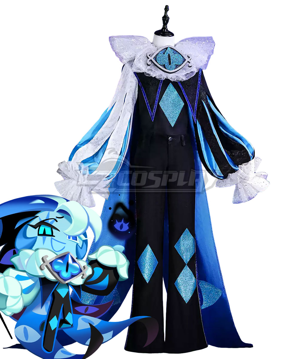 Cookie Run: Kingdom Shadow Milk Cookie Cosplay Costume
