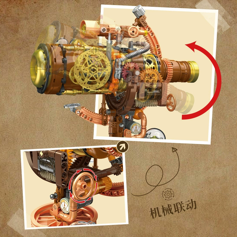 Jiestar JJ9242 - Punk mechanical telescope