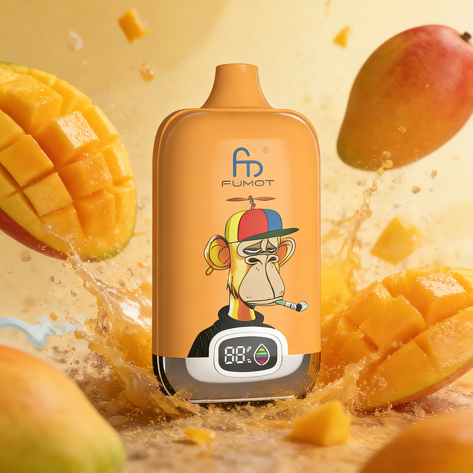 FUMOT Digital Box 12K Disposable Vape – Mango On Ice - Vaba Vape-Shop