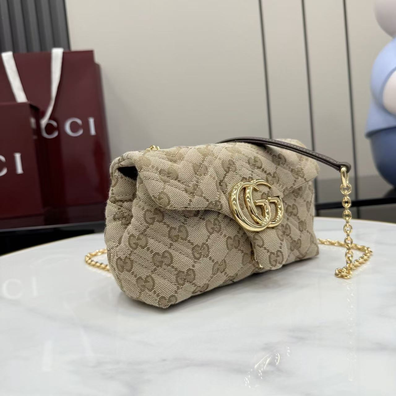 GUCCI GG Marmont mini shoulder bag
