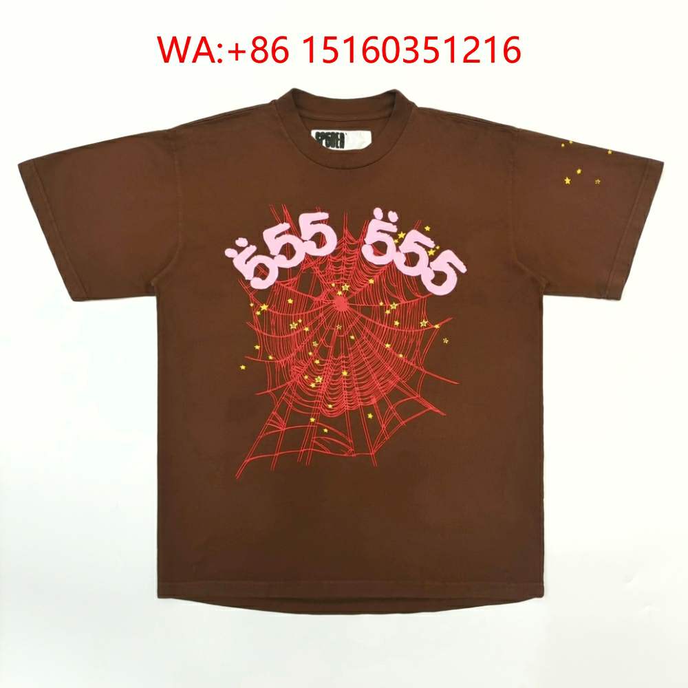 1:1 SP5DER WORLDWIDE T-shirt 01 Collection for men, Streetwear tee