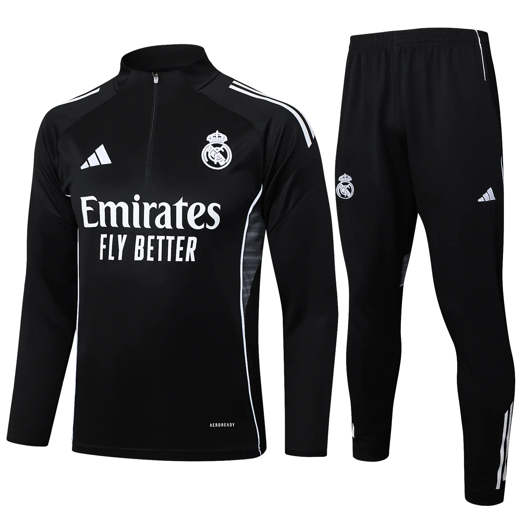 Adult/Kids Real Mαdrid full zipper training suit B2501