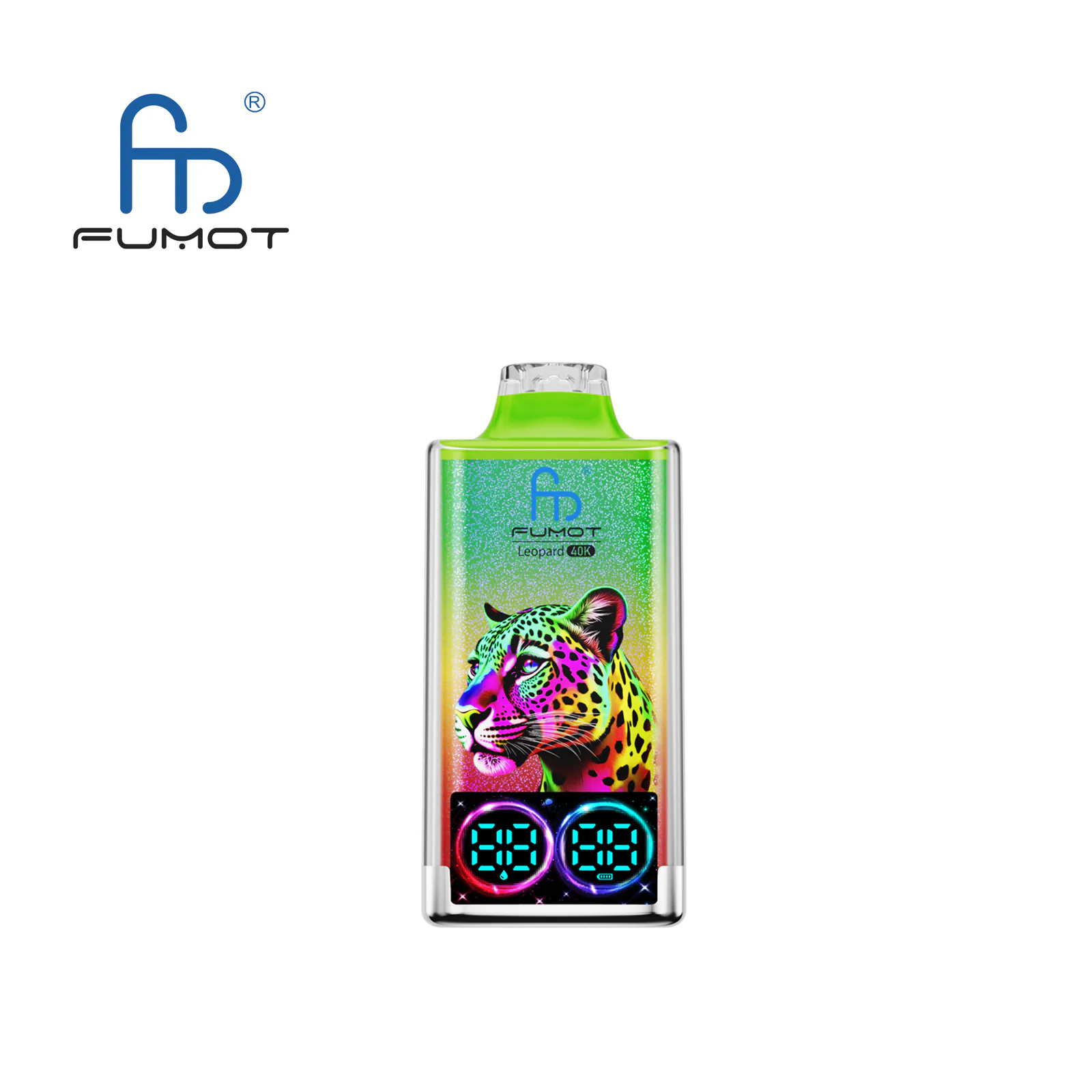 FUMOT Leopard 40K EU Edition Disposable Vape – Cherry Watermelon Freeze - Vaba Vape-Shop