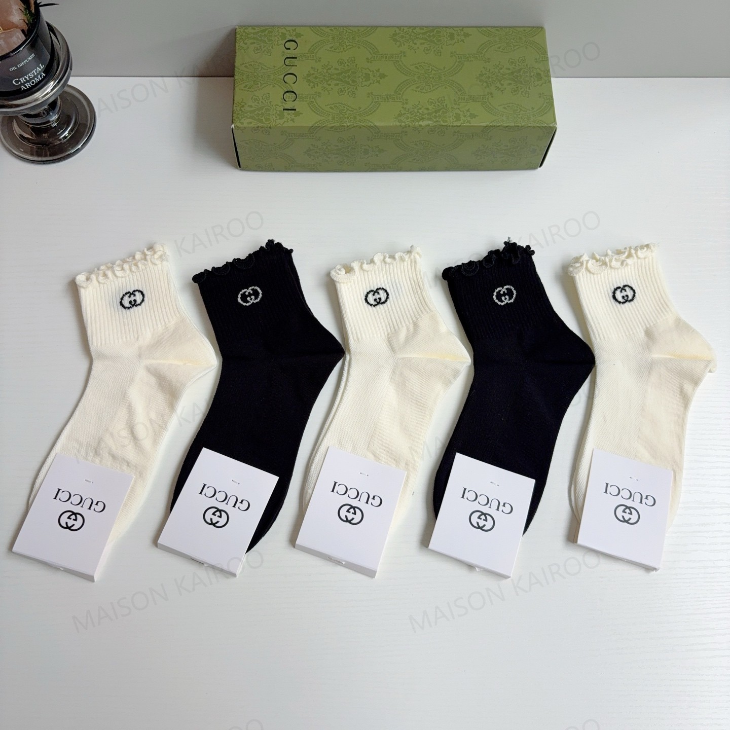 Gucci Socks 5-Pack - KAIROO