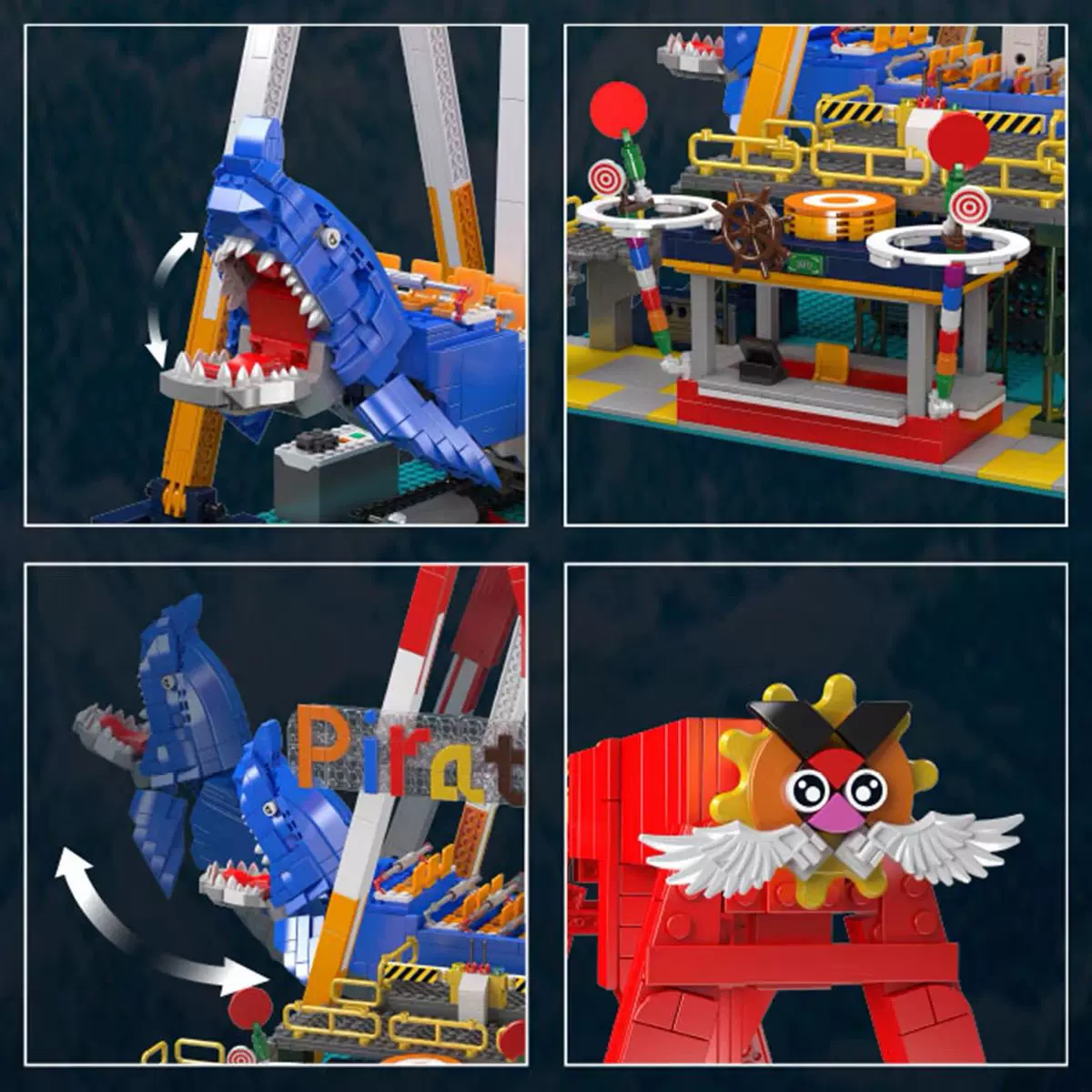 MOULD KING 11017 - Dragon Shark Pirate Ship
