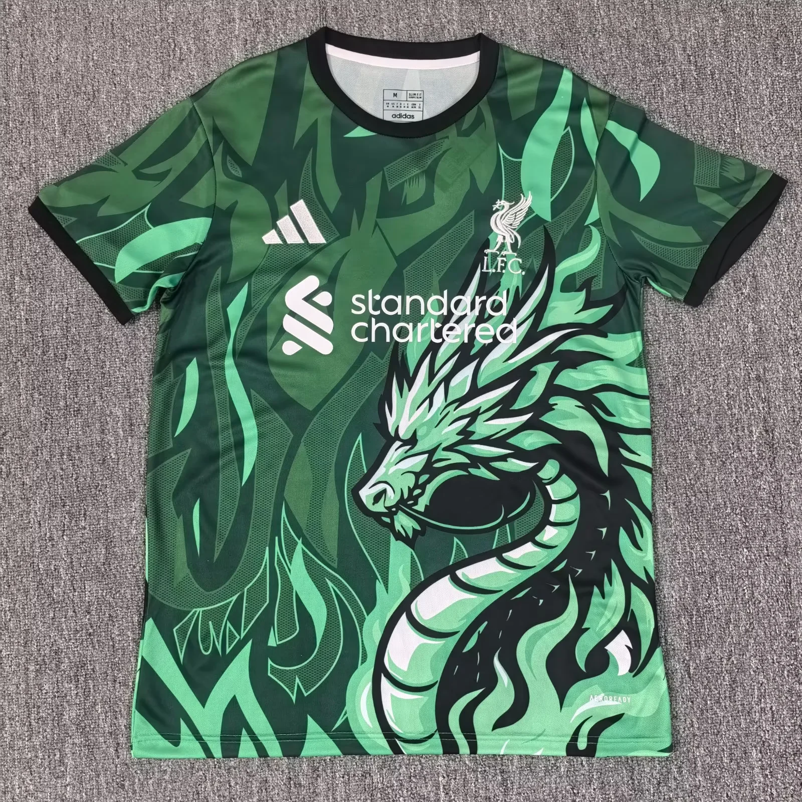 2025-26 Liverpool FC. Special Edition Green Fans Football Shirt 1:1 Thai Quality