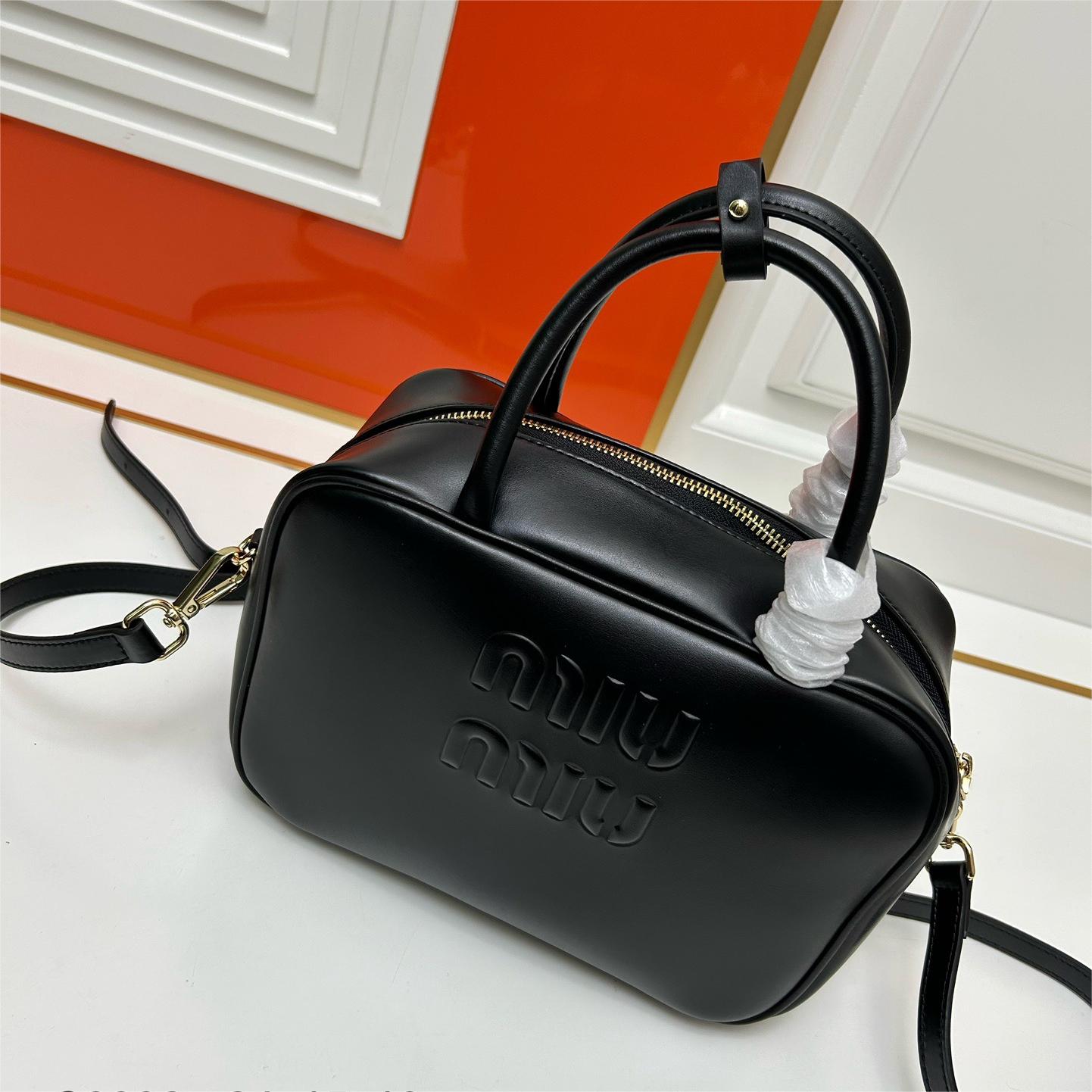 MiuMiu-bowling briefcase bag