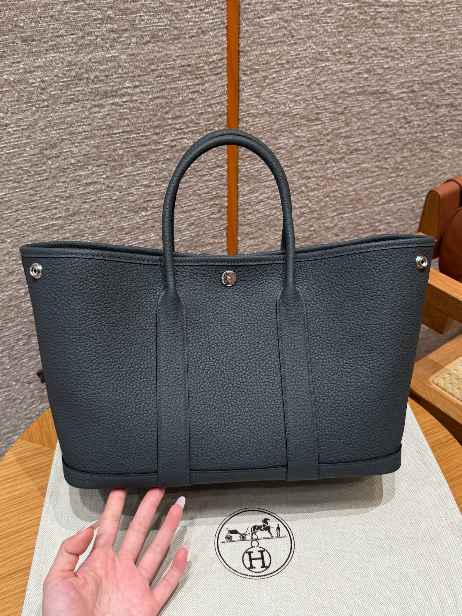 Hermes Ardoise Negonda Garden Party 30 TPM