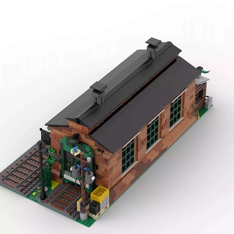 MOC 910033 - Old Train Engine Shed