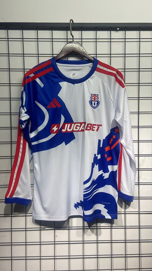 Chilean University home fan style long sleeved football shirt Yupoo 26/27