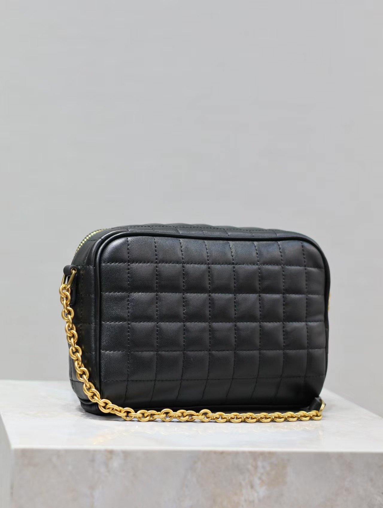Saint Laurent YSL Leather camera bag