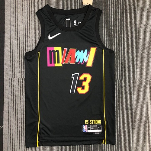 2022 Miami Heat City Edition, #13 Bam Adebayo