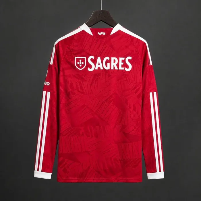 SL Benfica Home Long Sleeve Jersey Fan Version 26/27 | Soc Jersey - Premium Football Jersey