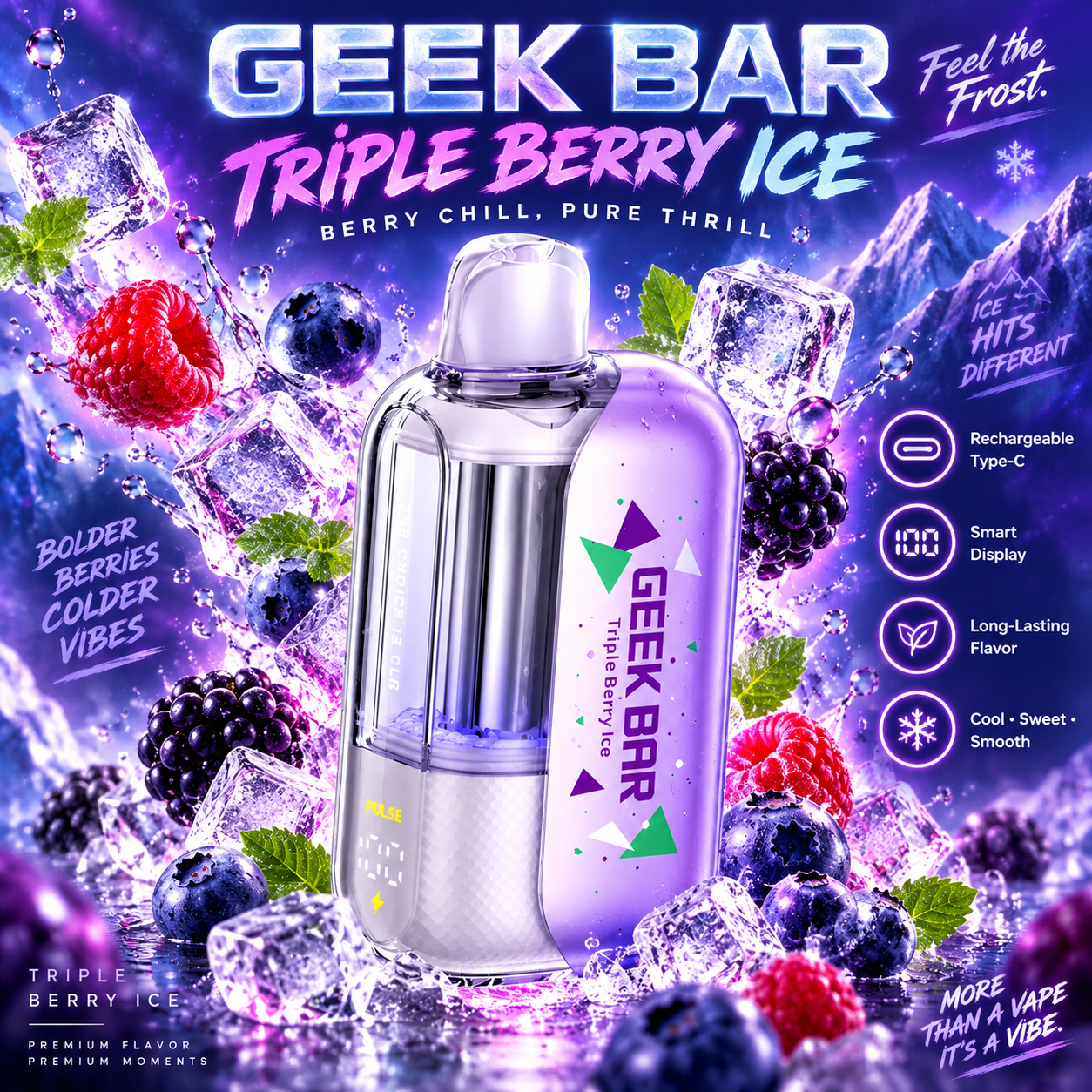 Geek Bar CLR 50K Disposable Vape - Vaba Vape-Shop
