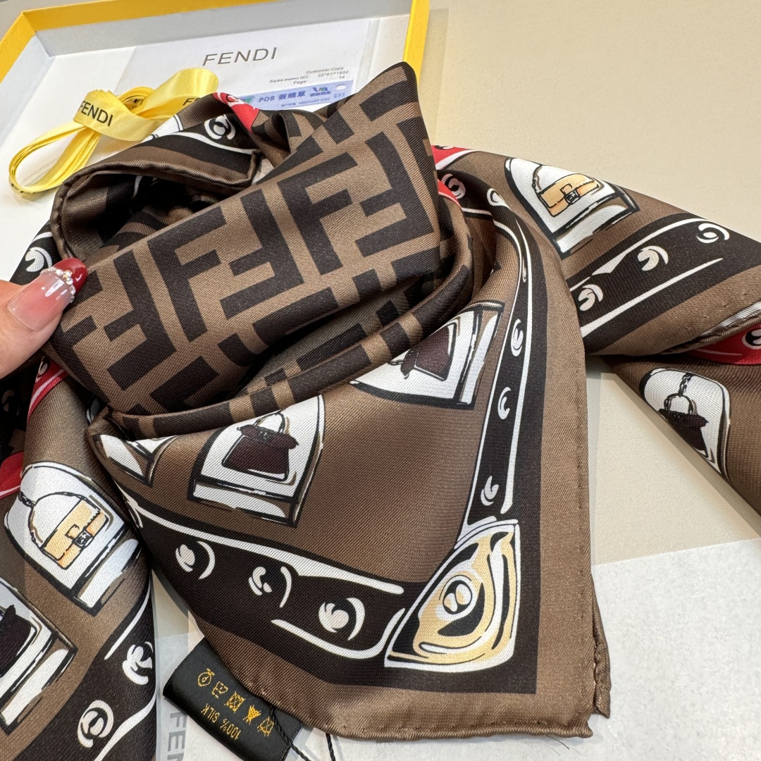 Fendi Silk Square 90cm