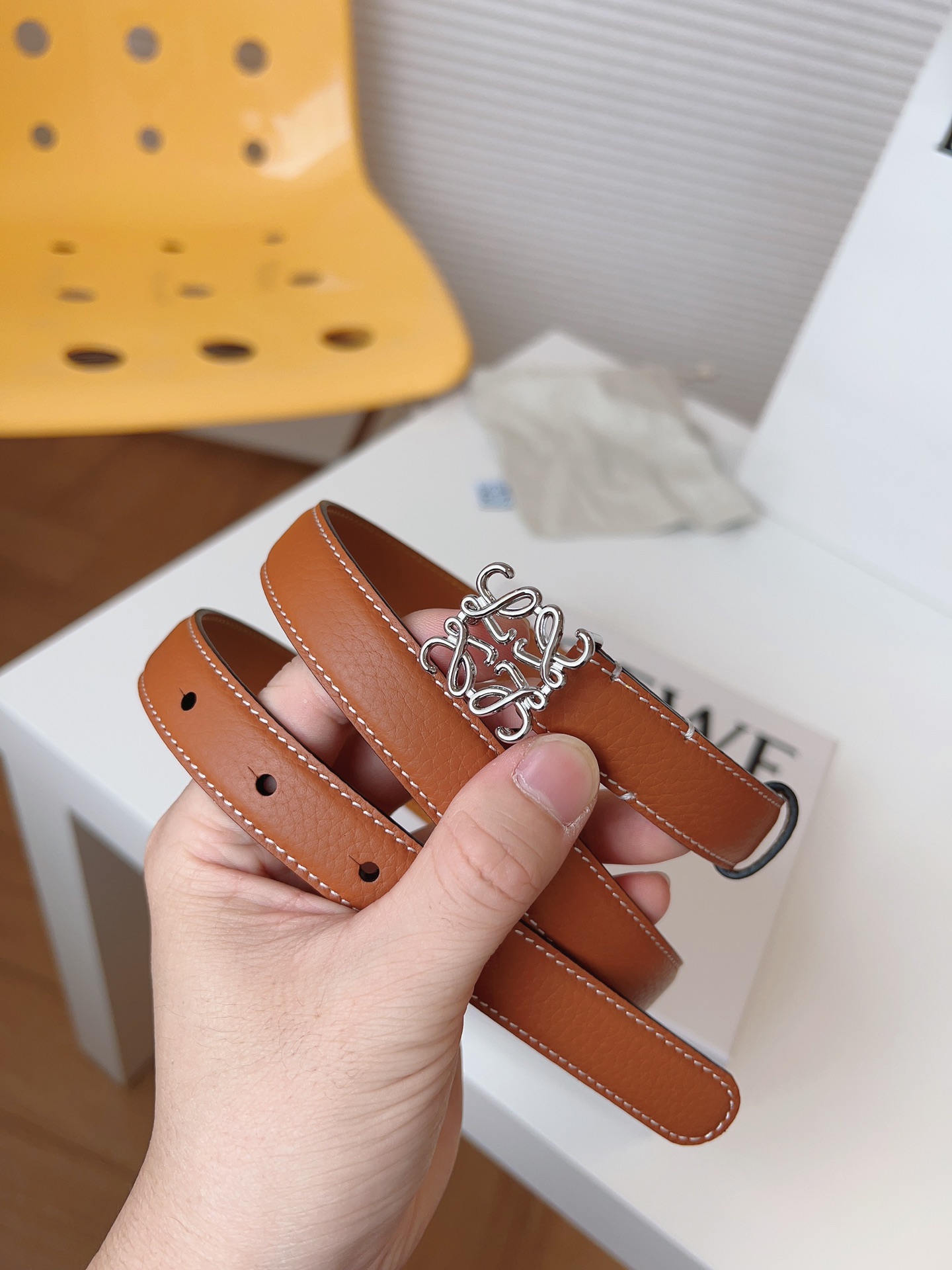 Loewe Anagram Belt 2.0cm