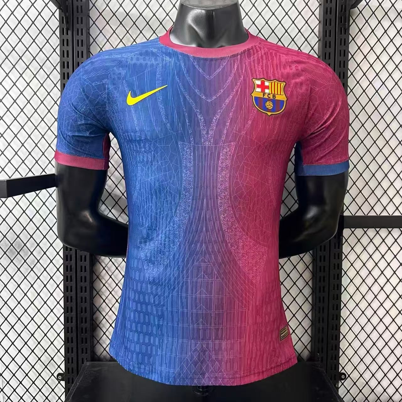 2025-26 Player Version Barcelona Special Edition Red Football Shirt 1:1 Thai Quality
