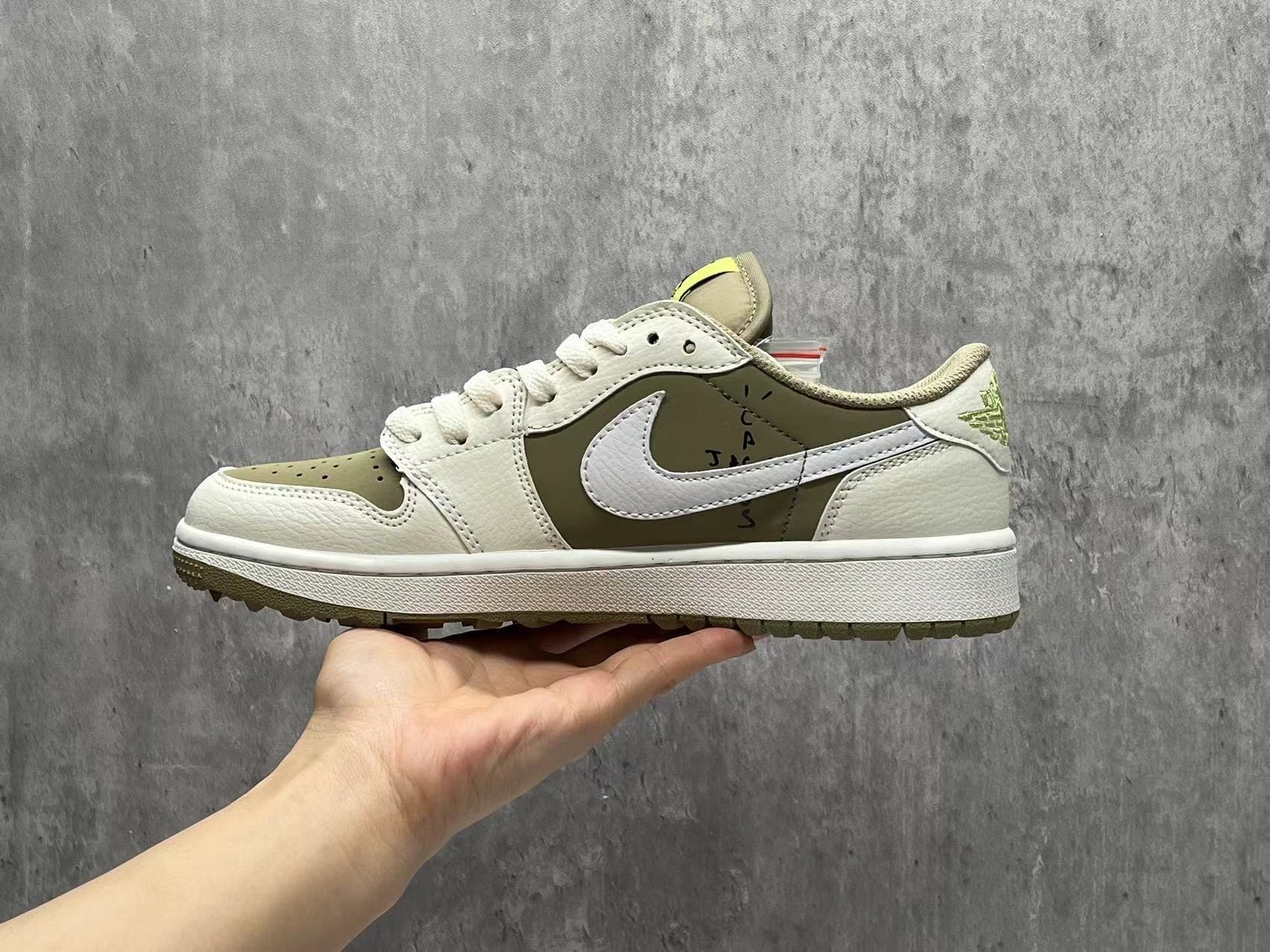 2025-26 AJ1 US Men's Sizes6 to 11 in half sizes  Golf Low cut Inverted Hook Shoes tianlong