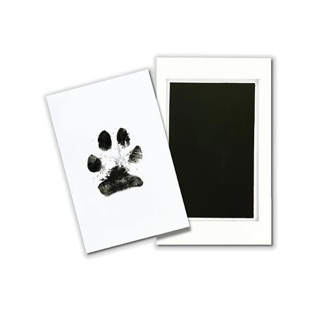 Cat Dog Paw Print Ink Kit Pad Safe Non-toxic Pet Souvenir