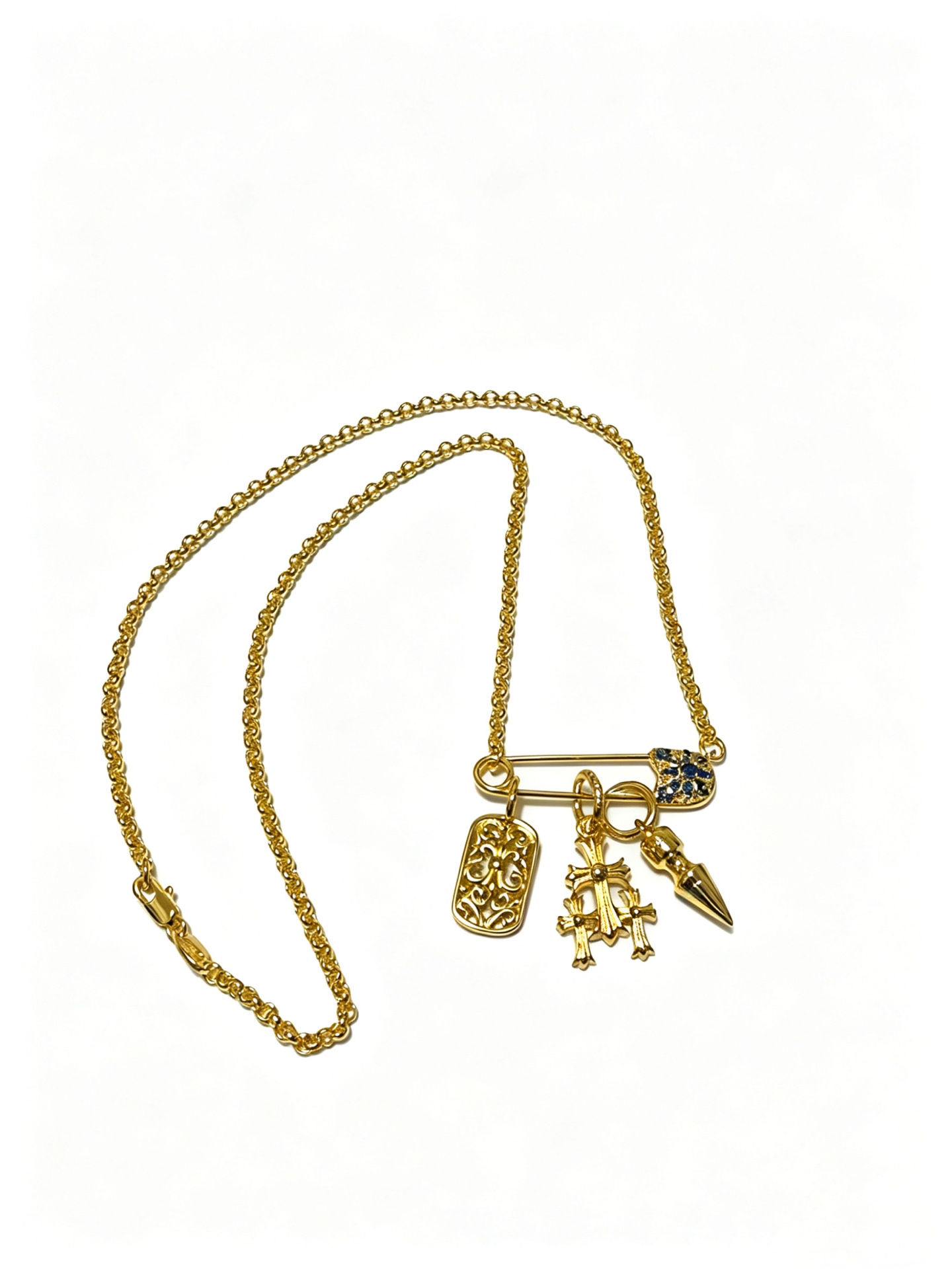 Chrome Hearts Gold Necklace