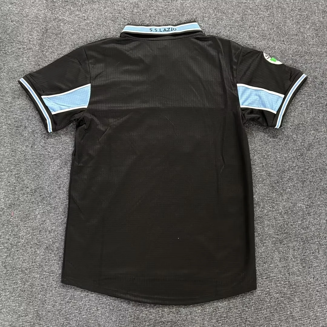 1998/99 Retro Lazio Away Blue Soccer Jersey 1:1 Thai Quality
