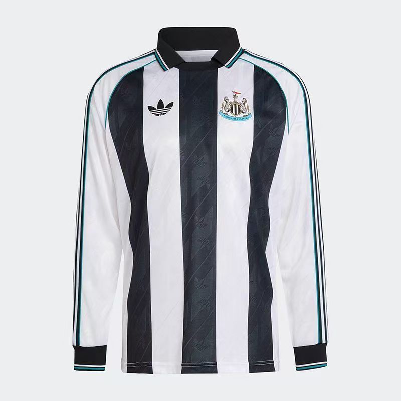 Newcastle United Home Long Sleeve Football Jersey 2025-26 Fan Version