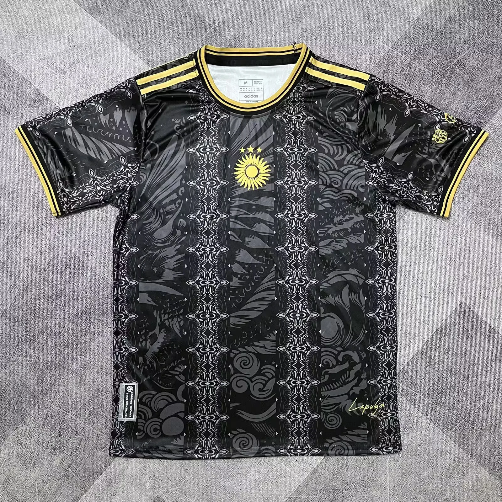 2026-27 Argentina Training Levver Black Soccer Jersey 1:1 Thai Quality