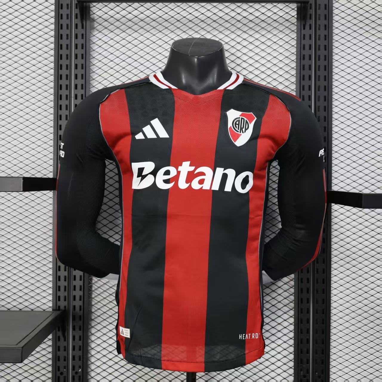 River Plate Away Long Sleeves Jersey Player Version 25/26