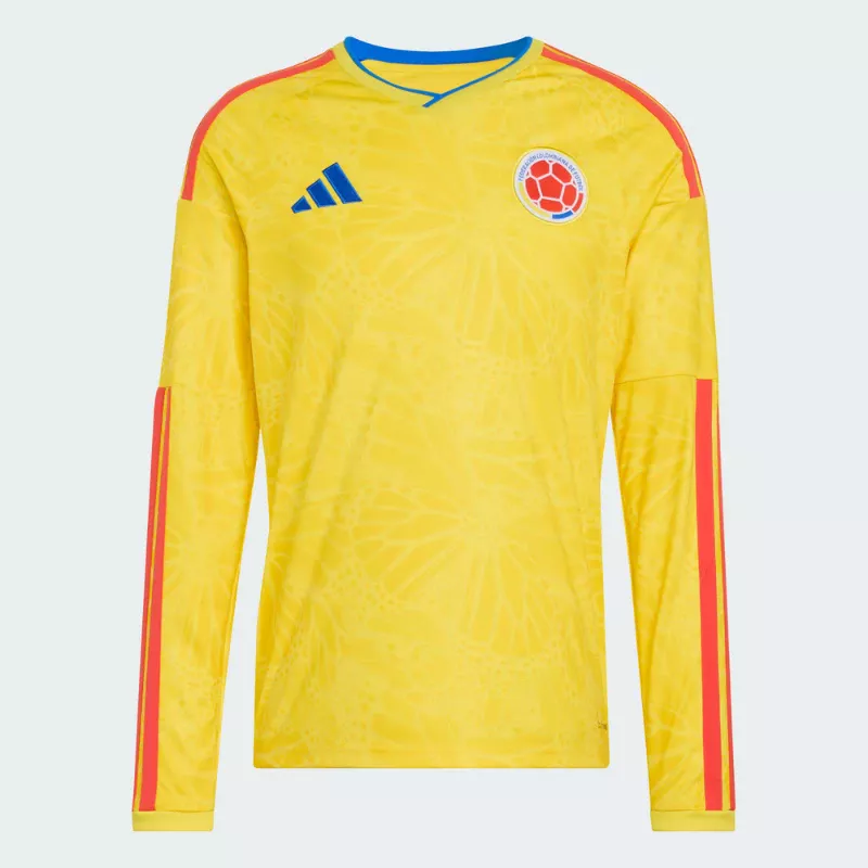 2026 Colombia Long Sleeve Home Jersey