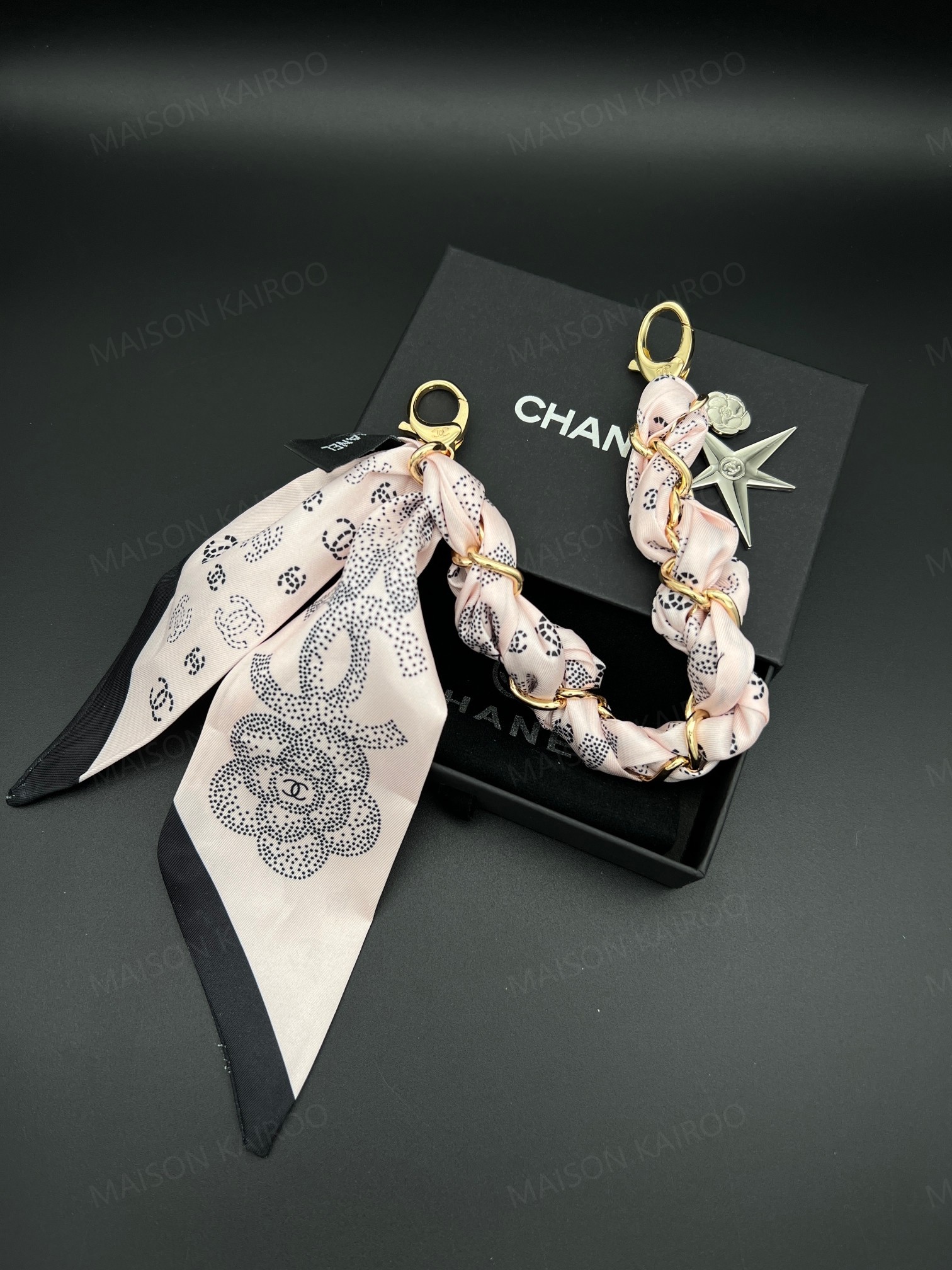 Chanel Silk Twill Chain Bag Charm - KAIROO