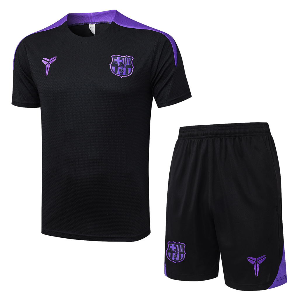 Barcelona Training Short Sleeve Suit 25/26 | Soc Jersey - Premium Football Jersey
