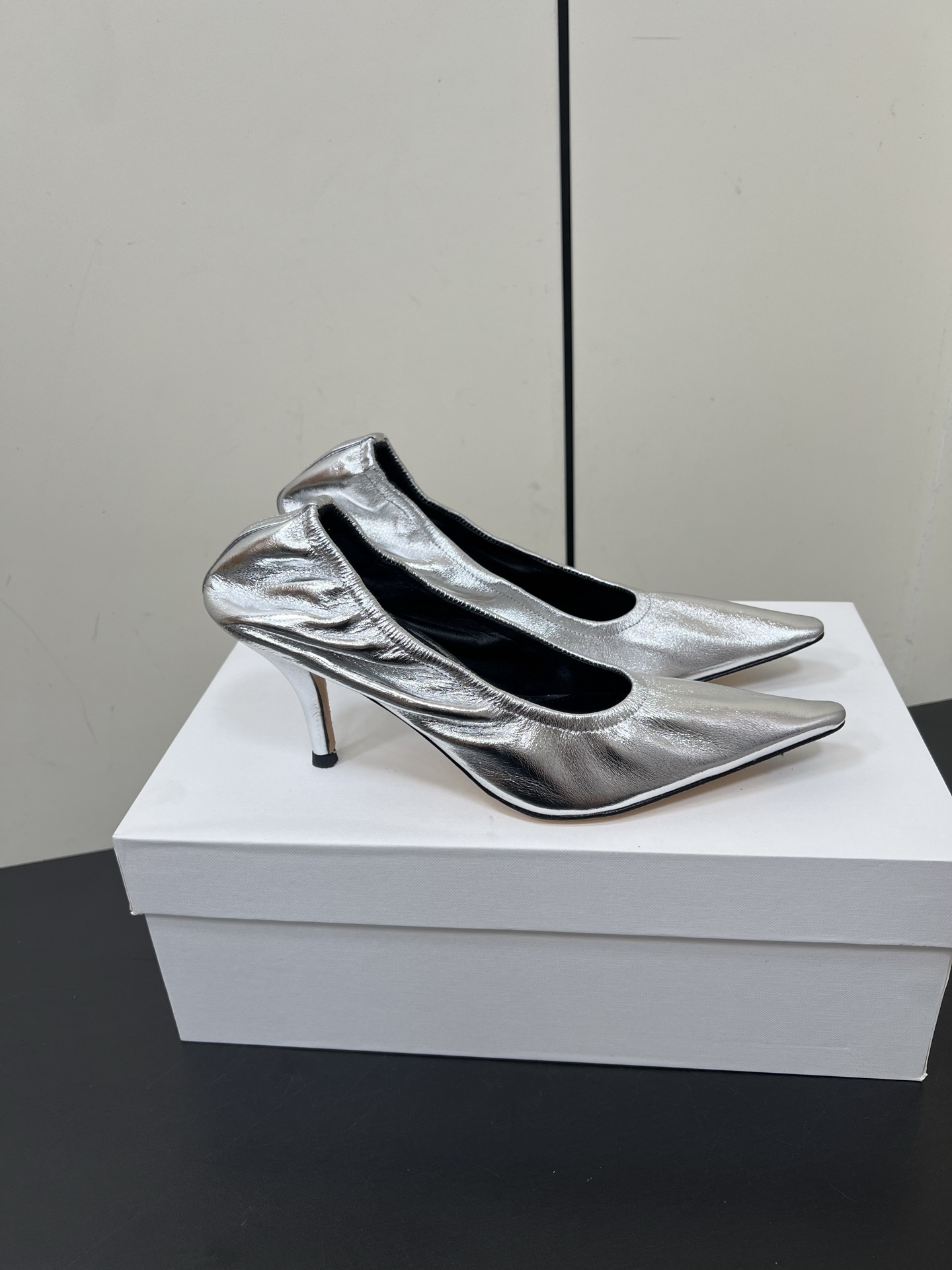 The Row Lambskin Pump