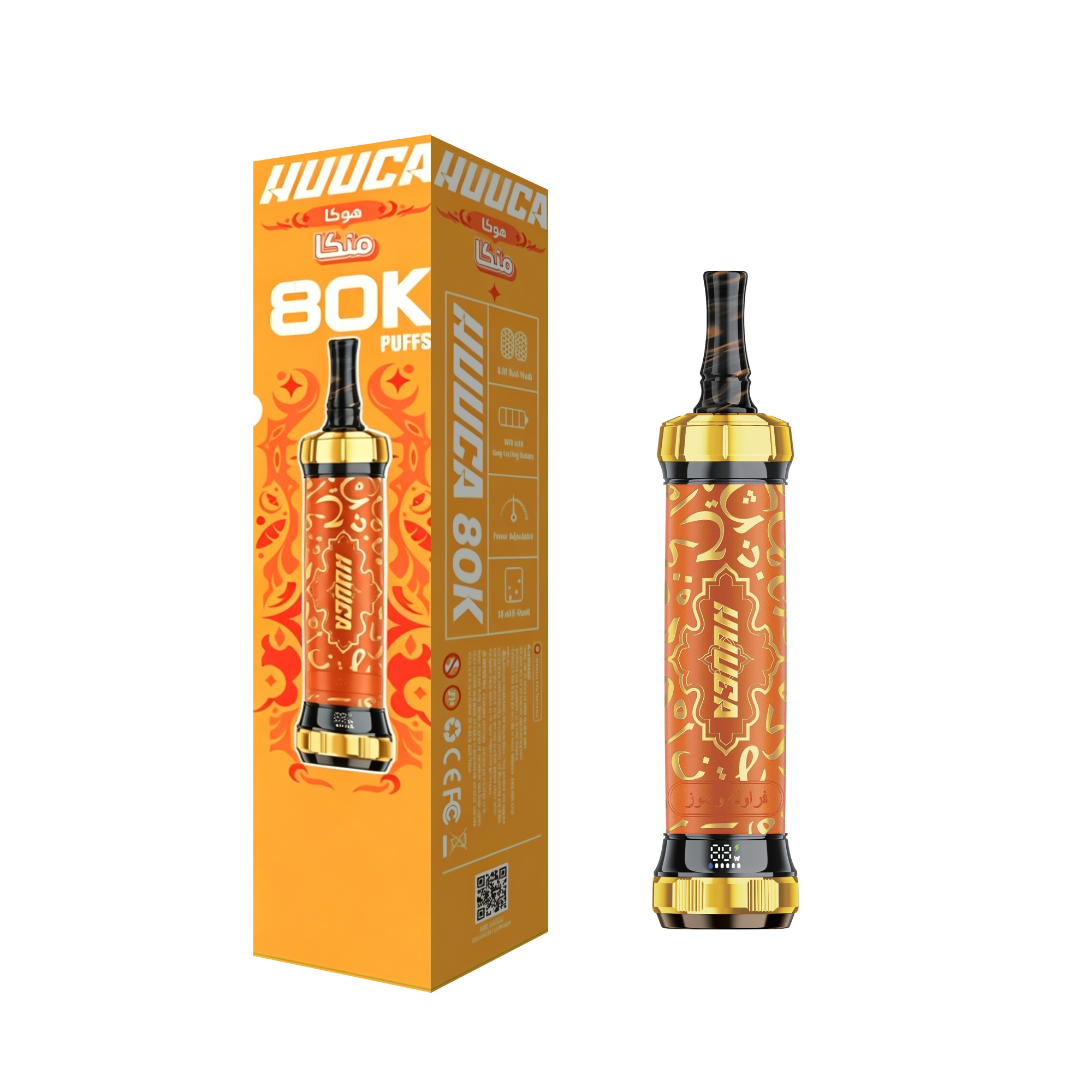 HUUCA 80K 3mg DTL Disposable Vape