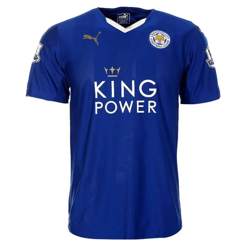 Leicester City 2015/16 Retro Home Jersey