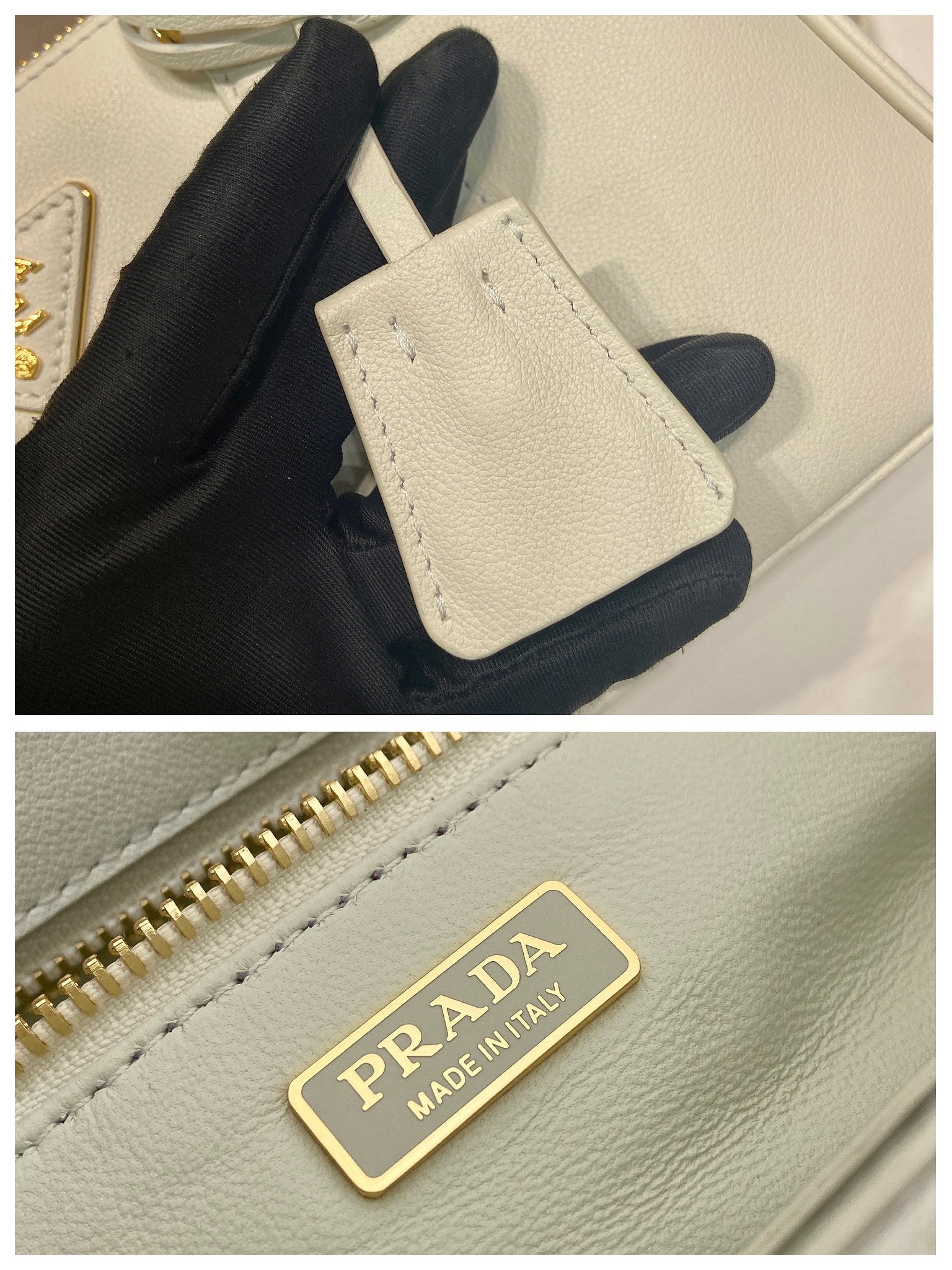 Prada PRA New killer bag white calfskin 340497