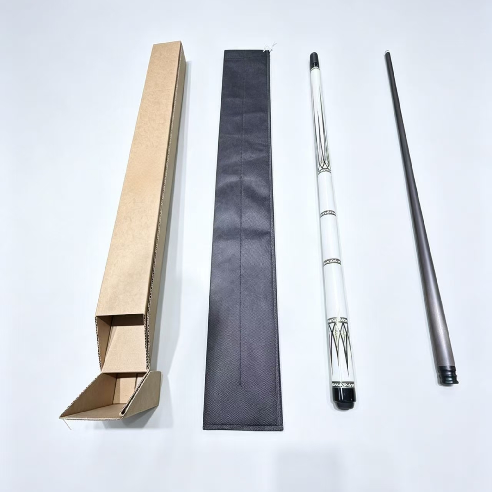 14MM Carbon Fiber Big Head Pool Cue Stick, 1/2 Split Full Carbon Fiber Shaft Professional Billiard Cue for 8-Ball 9-Ball Break & Jump Shots