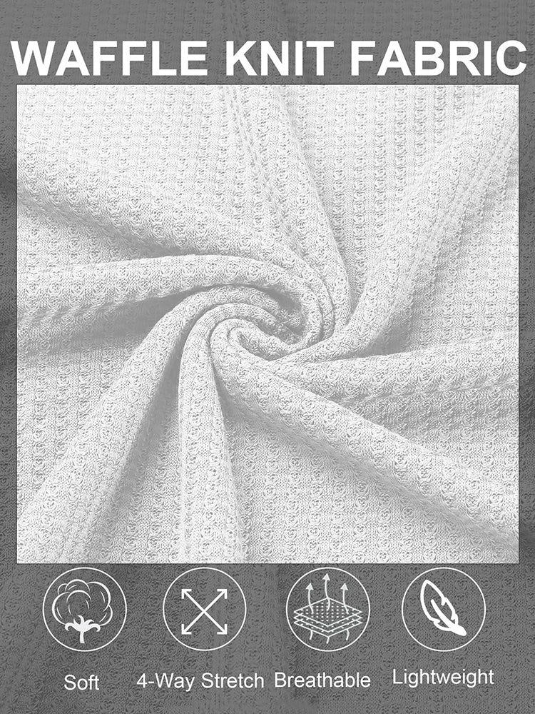 (Pre-order)Casual Waffle Knit Muscle Tank Top (US Only)