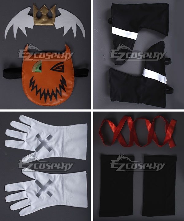 Kingdom Hearts 2 Halloween Town Sora Cosplay Costume