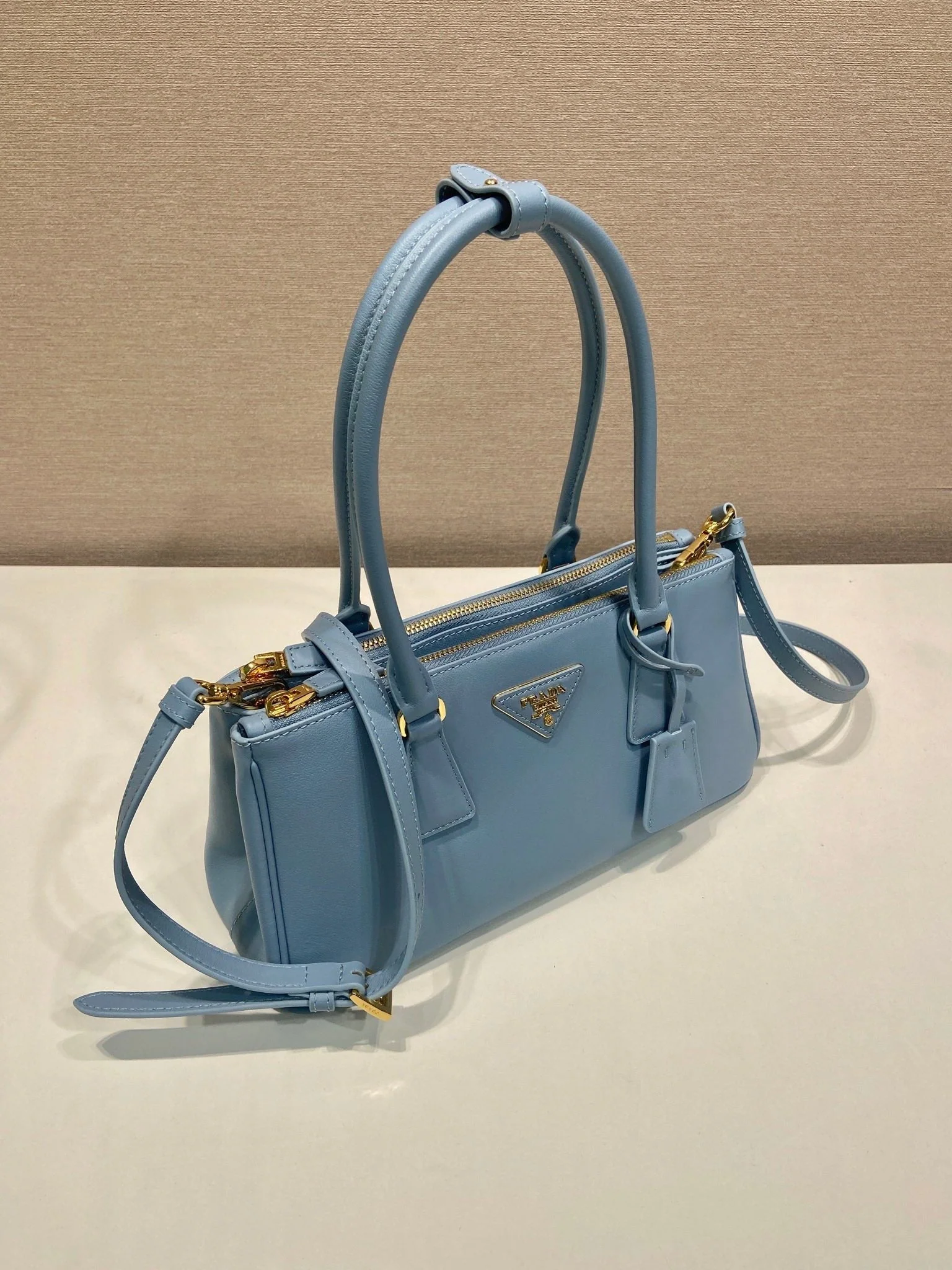 Prada PRA New killer bag blue calfskin 340505