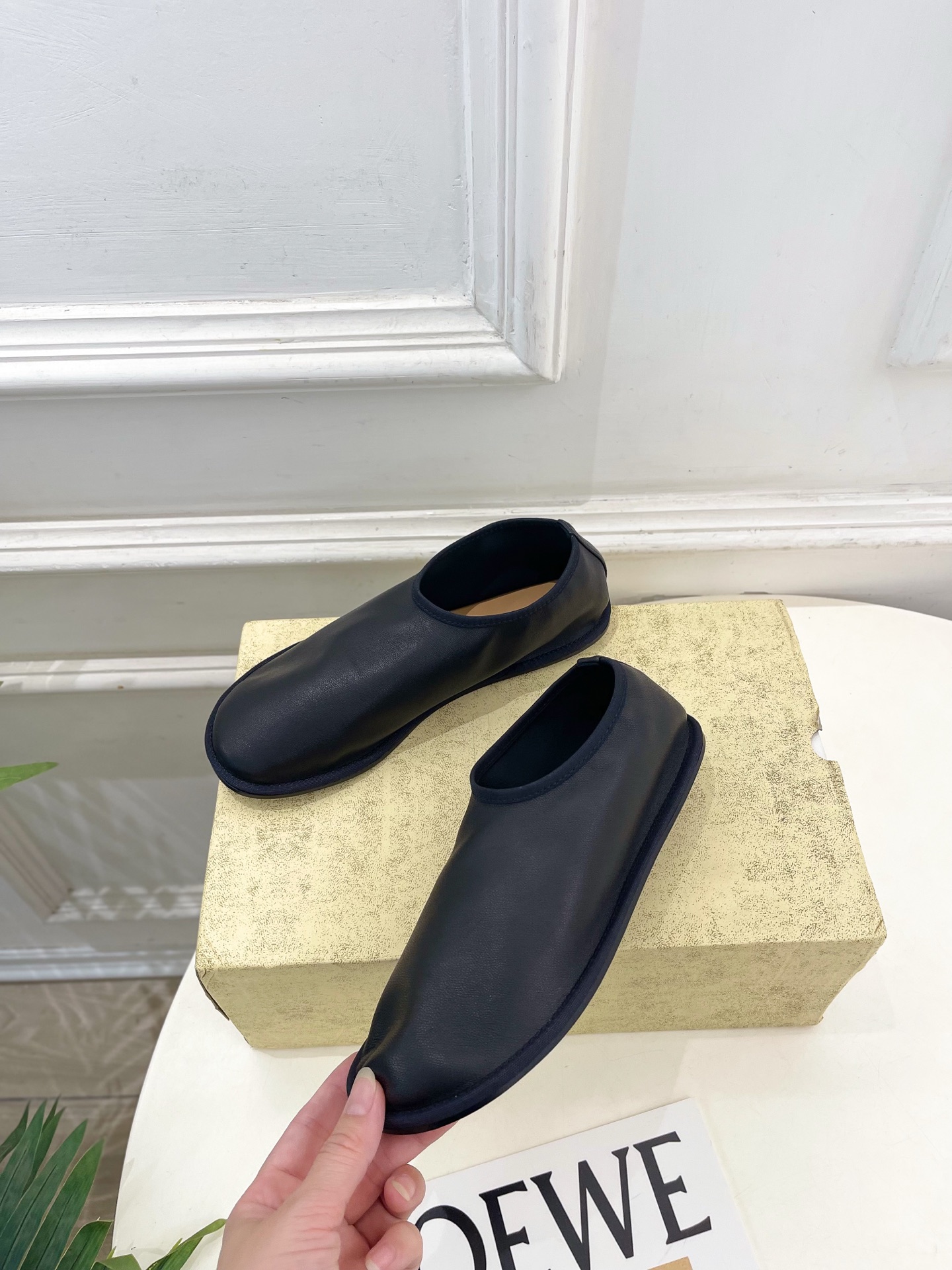 The Row lambskin Loafer