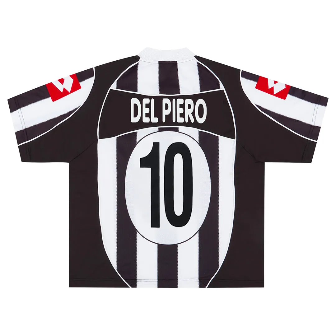2002-03   Juventus Del Piero #10 Retro Jersey Home Replica