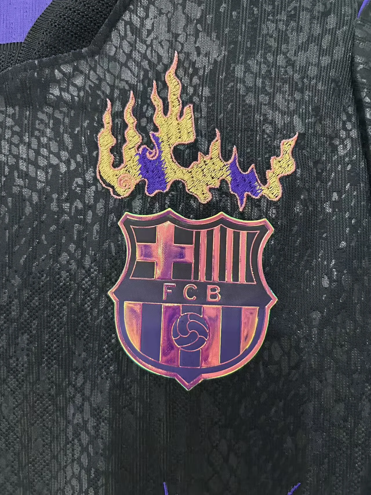 2026-27  Barcelona Away Blue Fans Soccer Jersey 1:1 Thai Quality