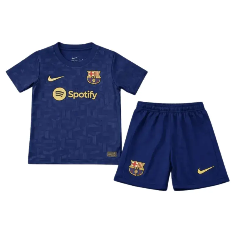 24/25 Kids Barcelona Pre-Match Kit