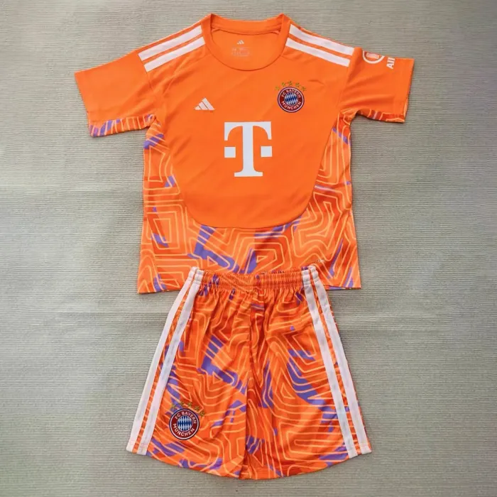Kids Bayern Munich Goalkeeper Jersey Suit 26/27 | Soc Jersey - Premium Football Jersey