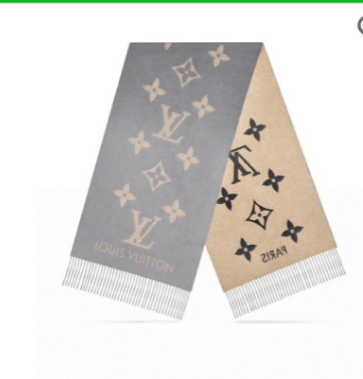 Louis Vuitton LV Reykjavik Gradient Monogram Scarf