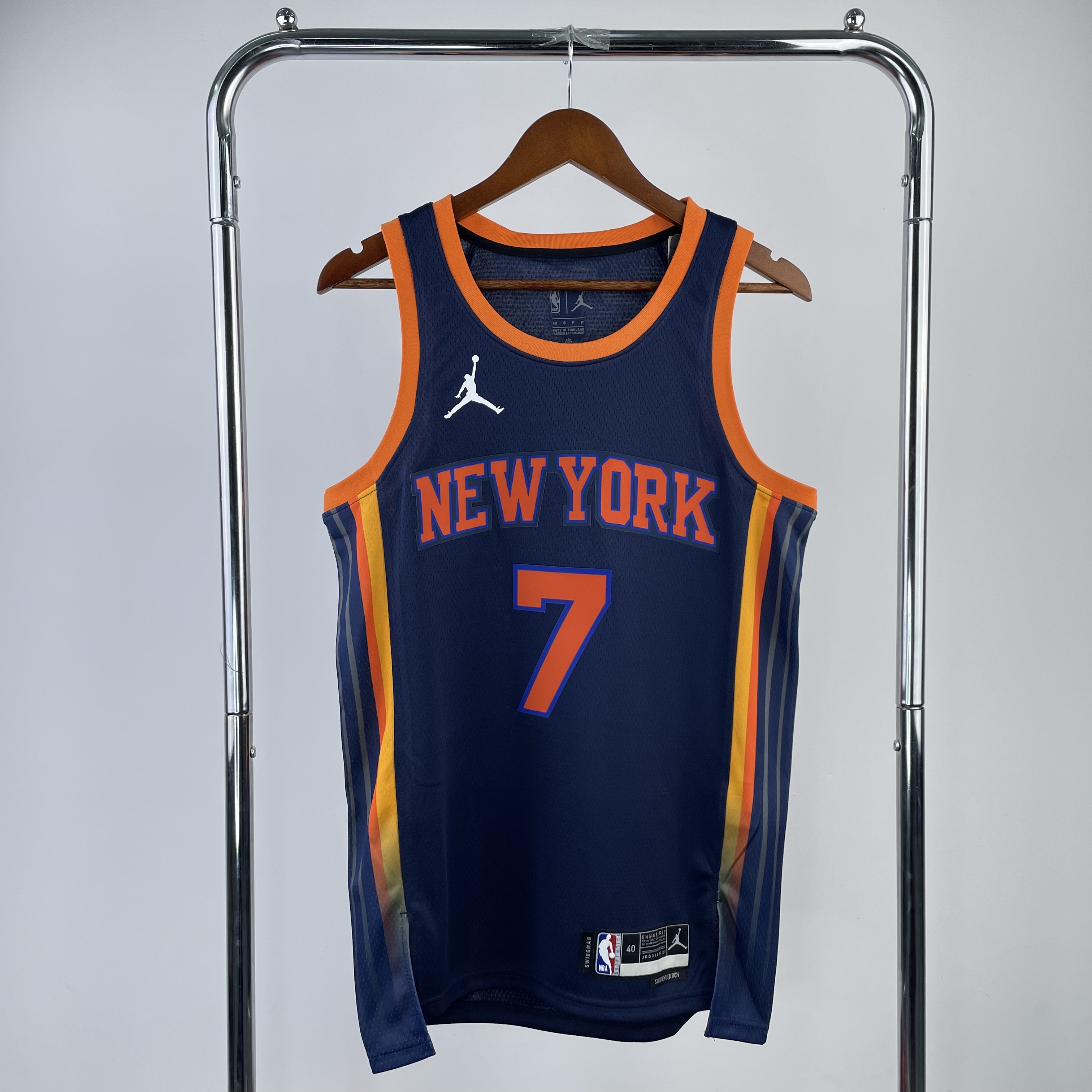 23 season Knicks Jordan limited No.7 S-XXL