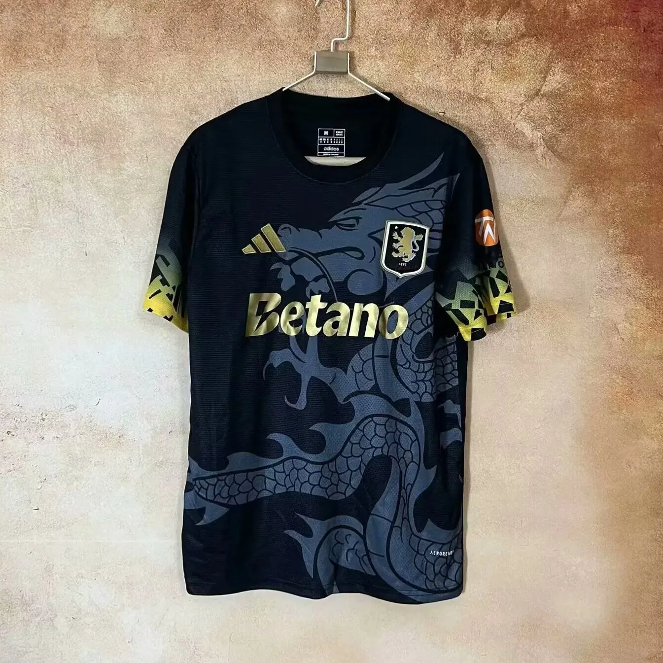 2526 Aston Villa Black Jersey S-XXL