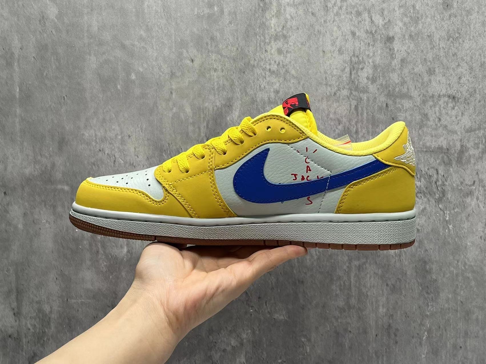 2025-26 AJ1 US Men's Sizes6 to 11 in half sizes Beige Low cut Inverted Hook Shoes tianlong