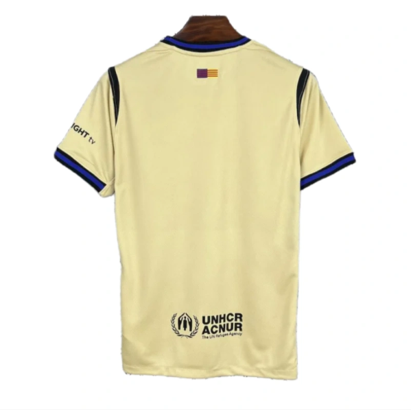 Barcelona Away football Jersey 2025-26 Fan version