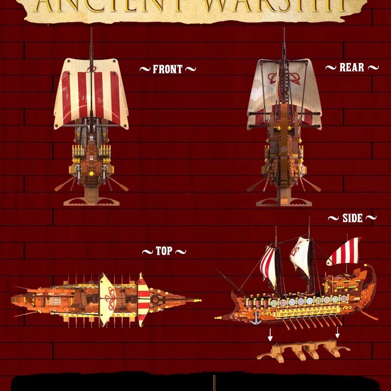 BaKa 33303 - Ancient Warship